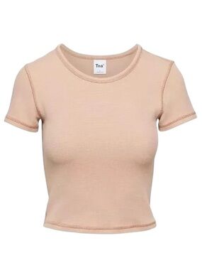 Tna Virtue T Shirt Size Small Chasm Tan Aritzia